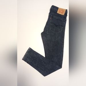 Levi's 510 Men's Dark Acid Wash Retro Tapered Leg Jeans NWOT Size 30W x 32L